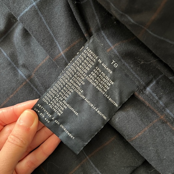 Nautica Anorak Parka Jacket Mens XL Removable Lining Grey Blue Cold Weather Coat - Picture 7 of 16